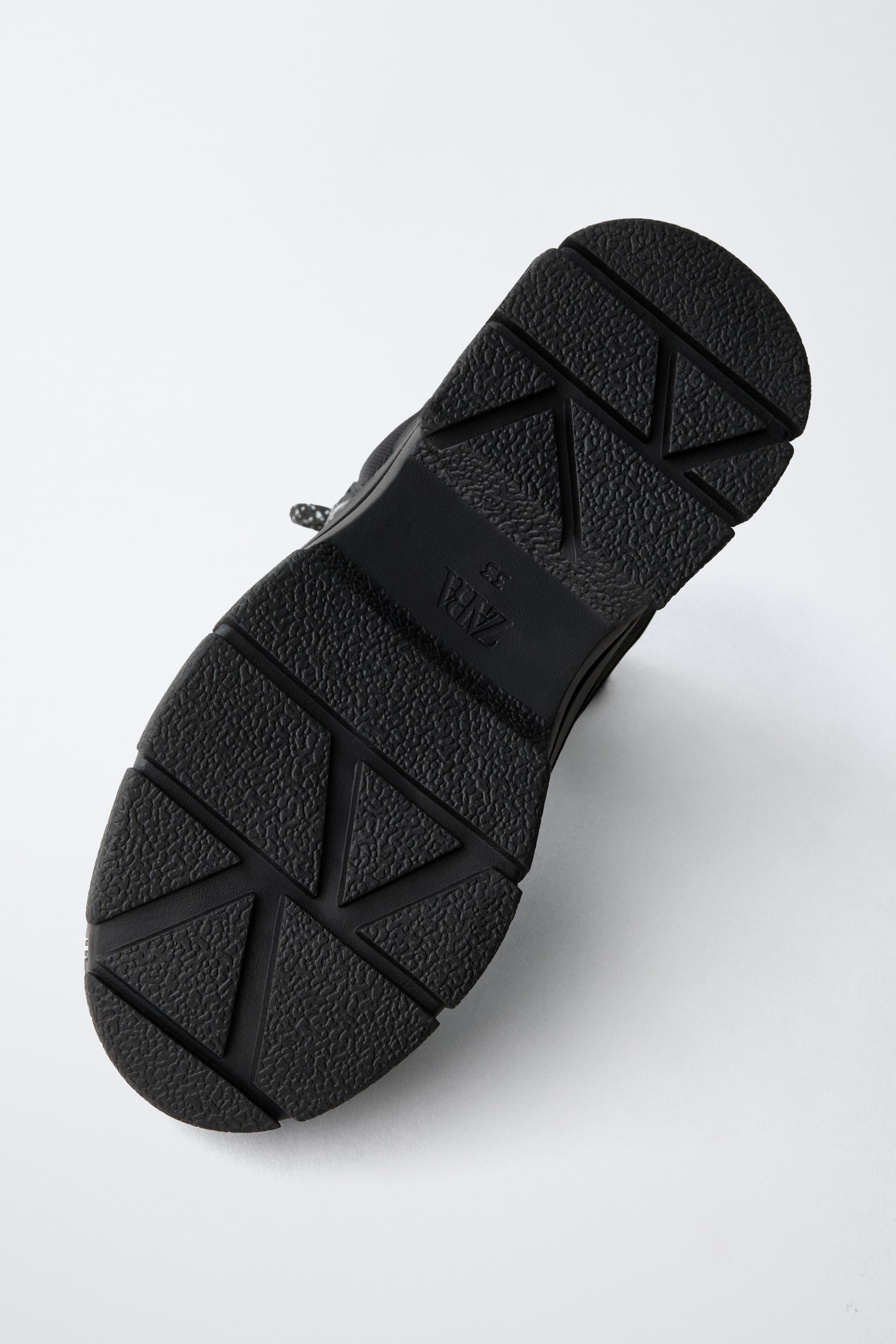 MOUNTAIN ANKLE BOOTS - Black | ZARA United States