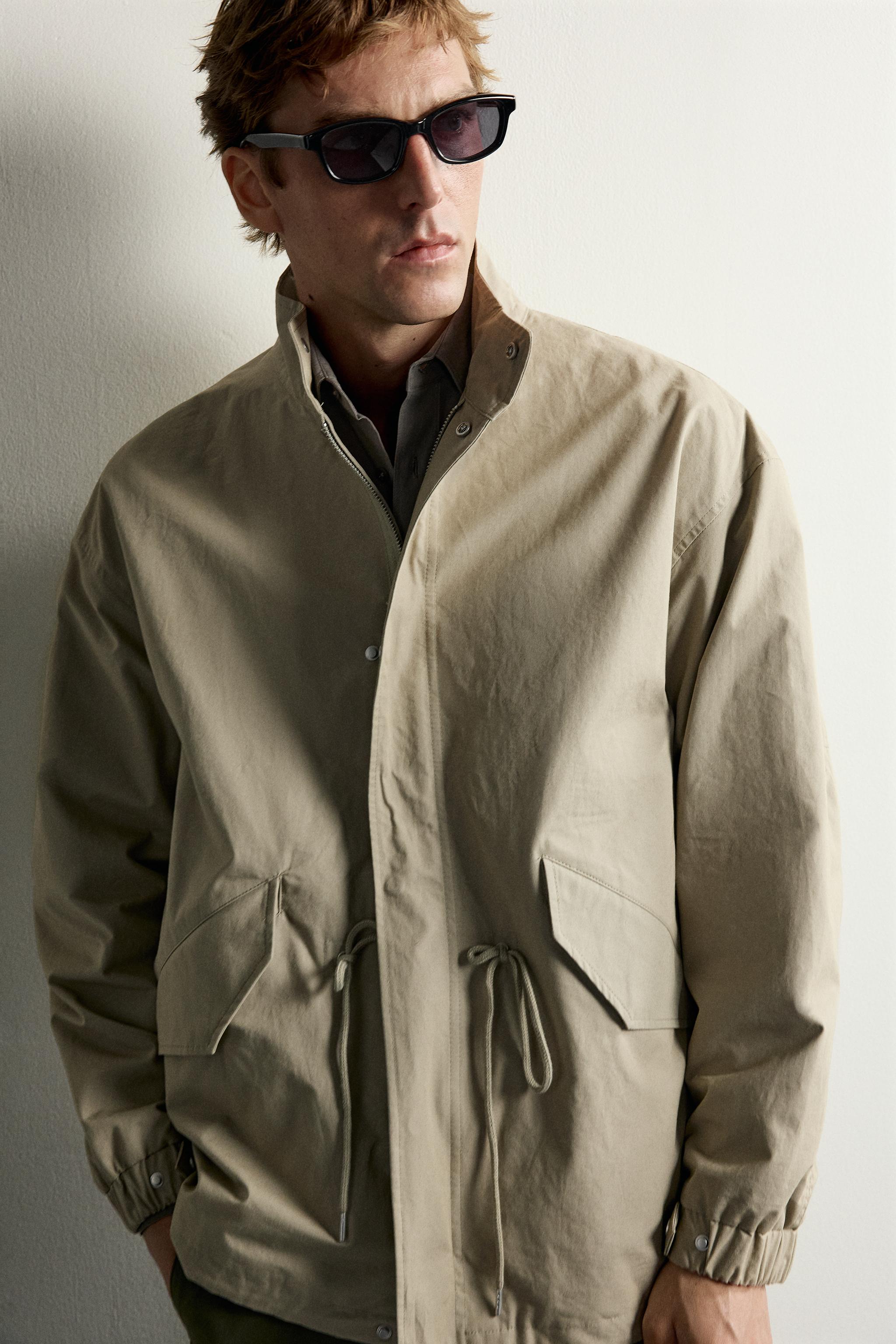 100% COTTON SHORT PARKA