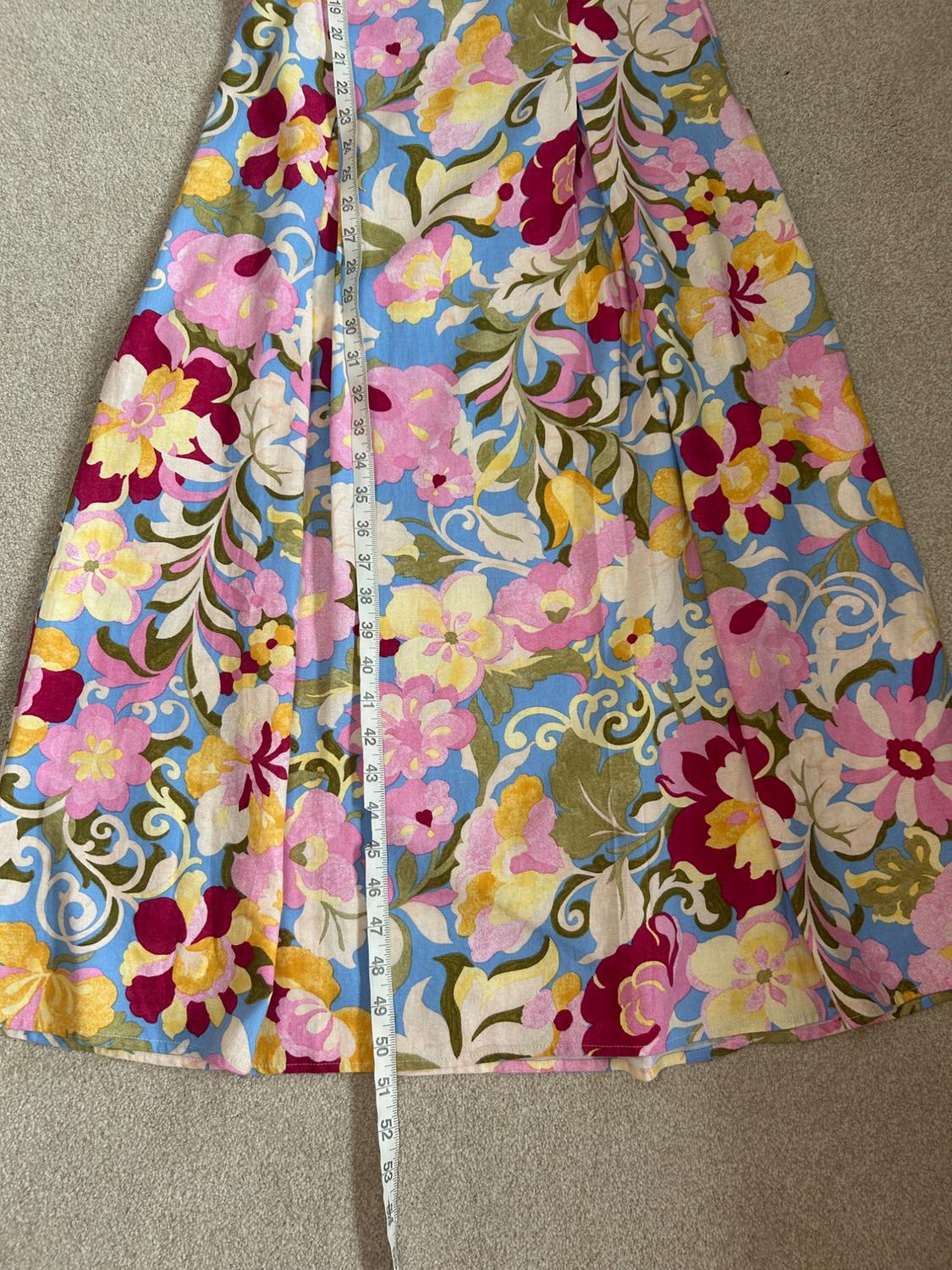 FLORAL HALTER NECK DRESS - Image 5