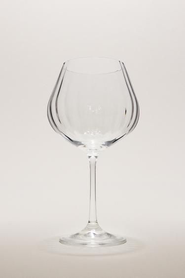 VERRE À VIN EFFET ONDULÉ BOHEMIA CRYSTAL - 990 de Zara - Image 5