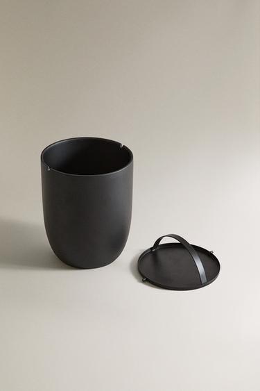 POUBELLE RÉSINE - Noir de Zara - Image 1