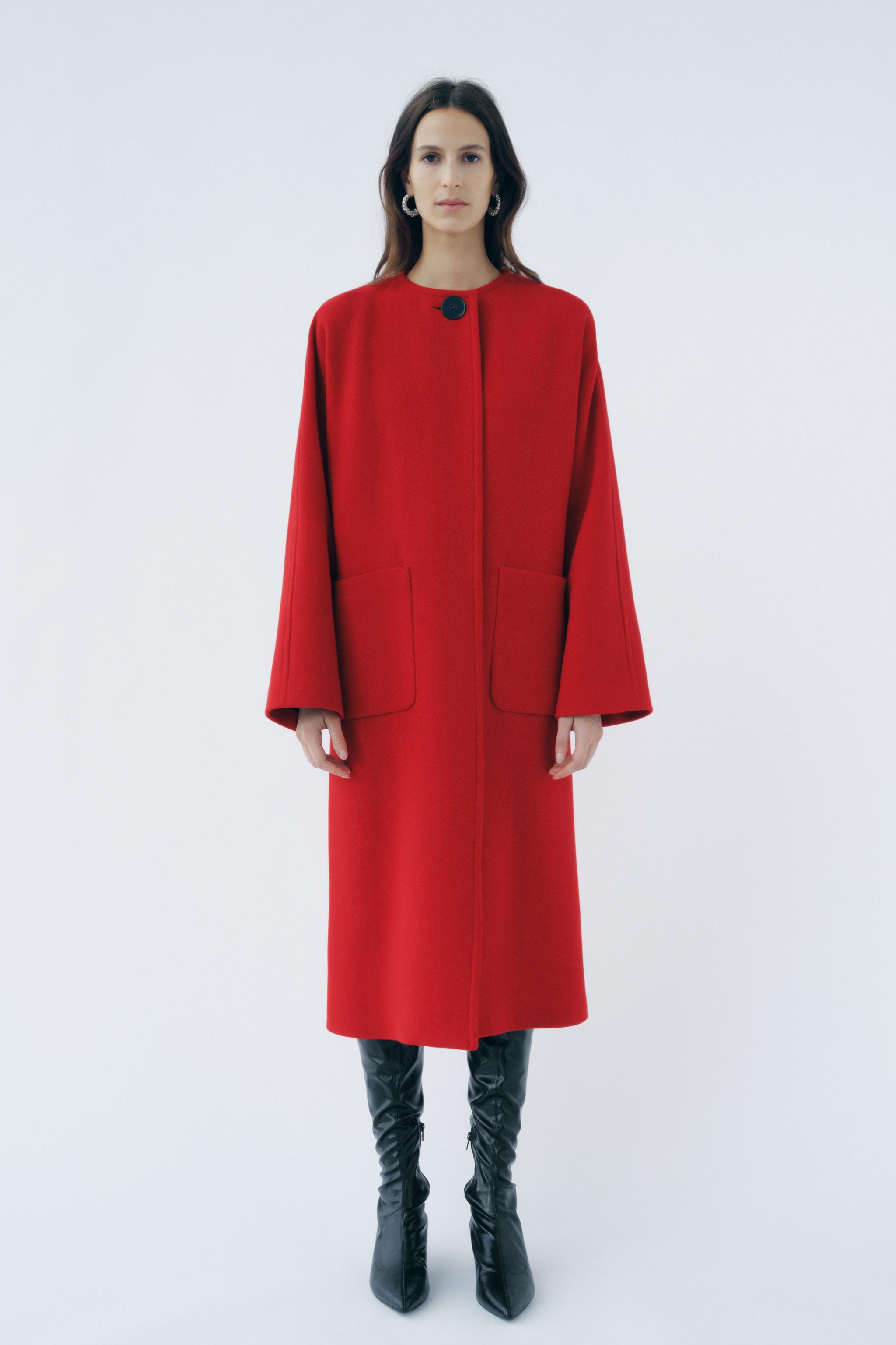 Hotsell Zara Manteco Wool Blend Coat