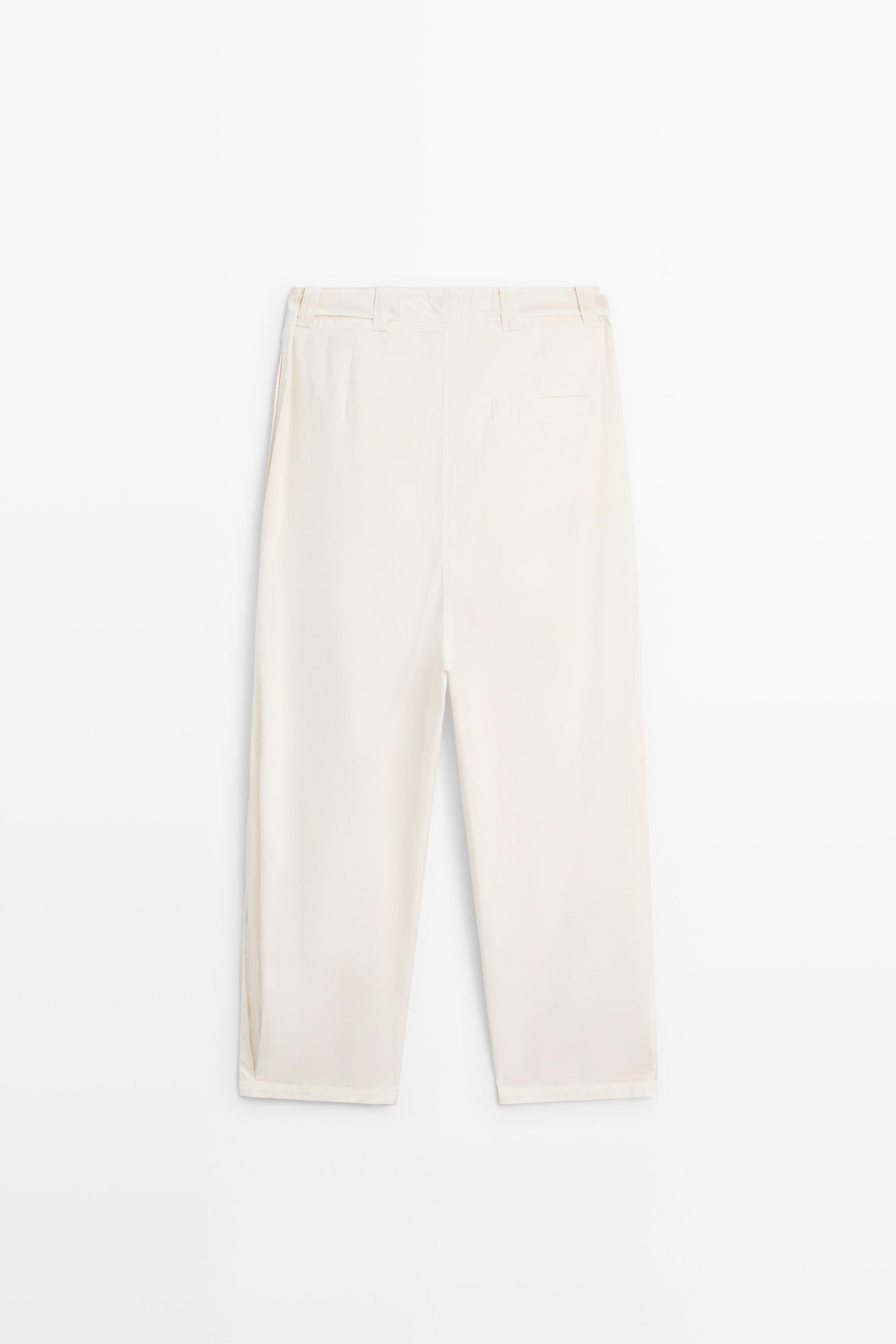 Pantalon en coton à nouer