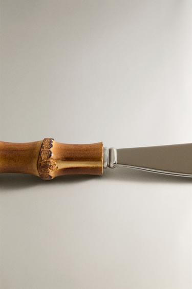COUTEAU À BEURRE BAMBOU - Marron de Zara - Image 3