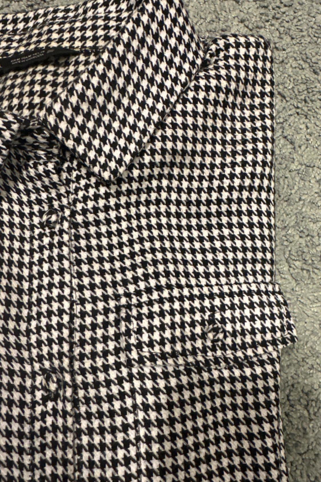 HOUNDSTOOTH SHIRT WITH POCKETS - Image 5