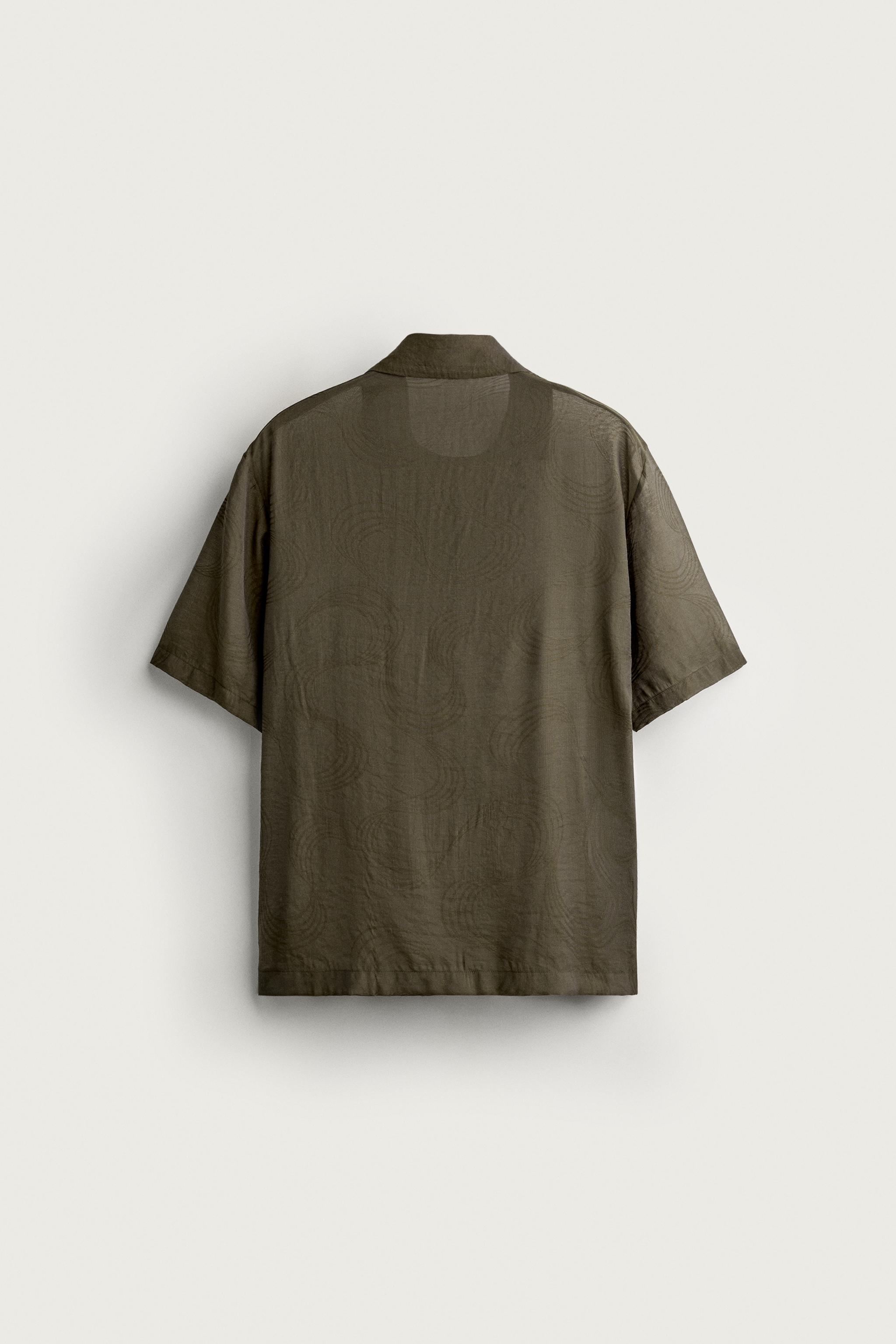 FLUID JACQUARD SHIRT