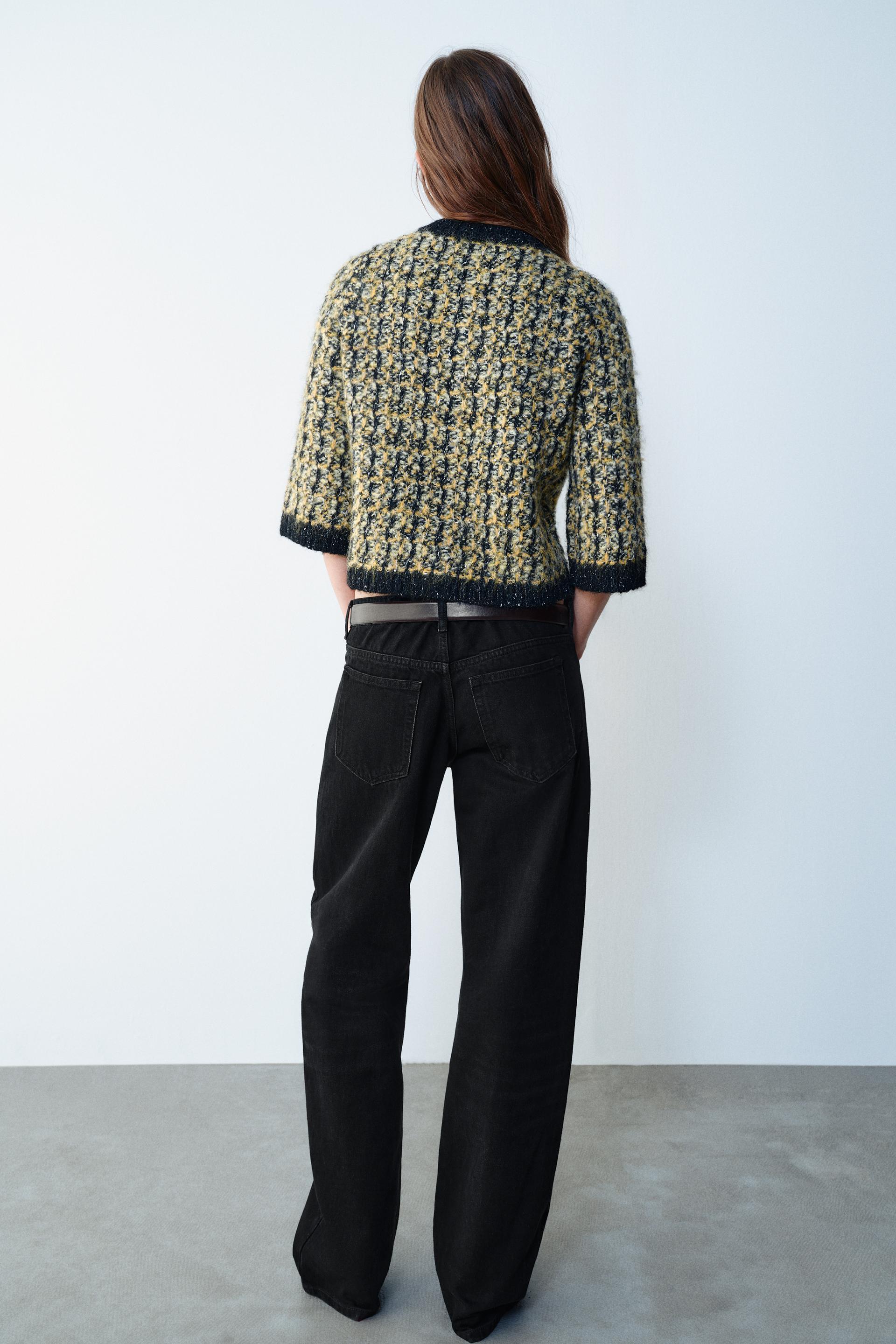 BRUSHED EFFECT CARDIGAN thumbnail 6