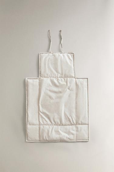 MATELAS À LANGER BÉBÉ CARREAUX VICHY - Gris de Zara - Image 3
