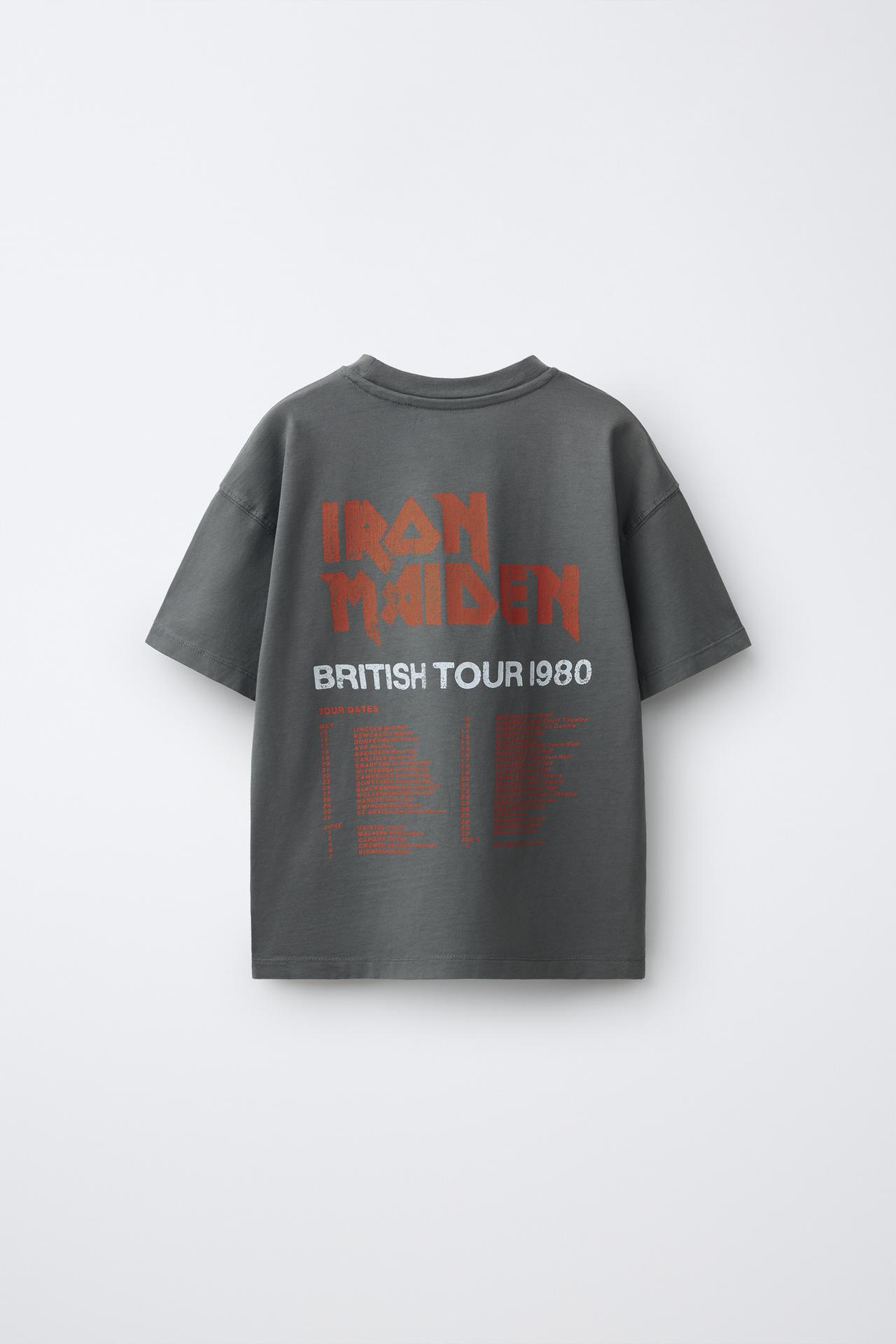 IRON MAIDEN © Graphic T-Shirt — Anthracite grey