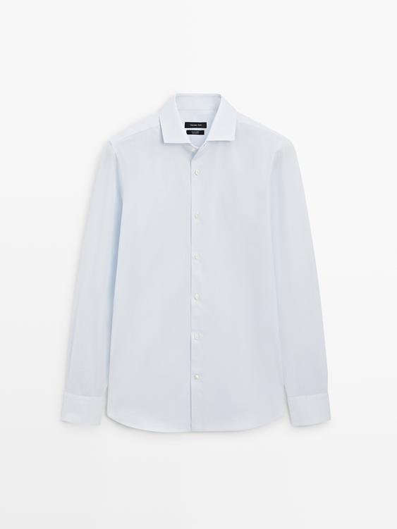 100% cotton textured shirt from Zara - $180
