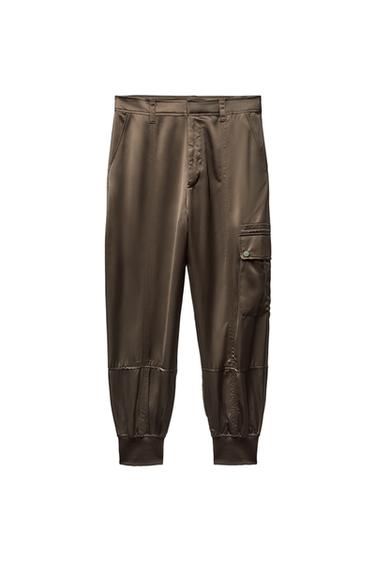 SATIN JOGGERS