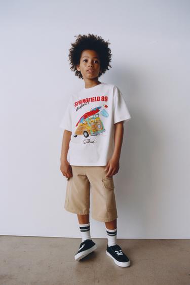 T-SHIRT CARAVANE THE SIMPSONS ™ MATT GROENING - Blanc de Zara - Image 4