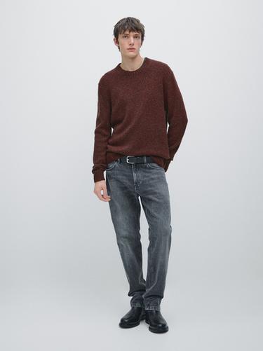 Zara Wool blend sweater with crew neck - various - Image 0