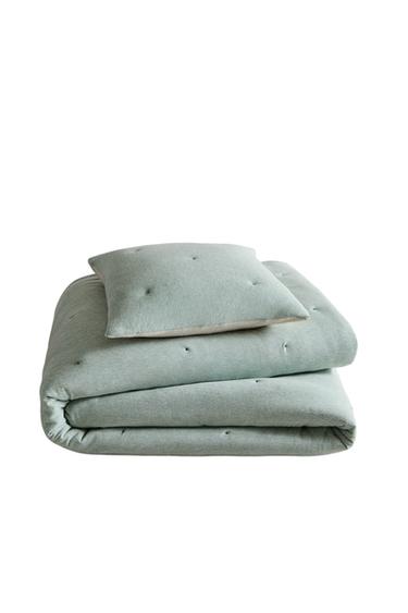 TRAPUNTA BAMBINI DOUBLE-FACE PULLOVER - Verde di Zara