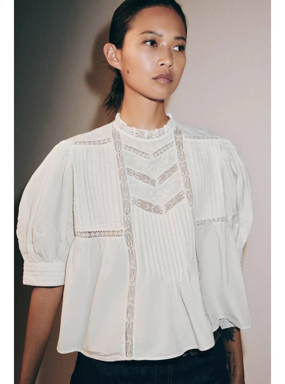 ZW COLLECTION EMBROIDERED SHIRT - Image 4