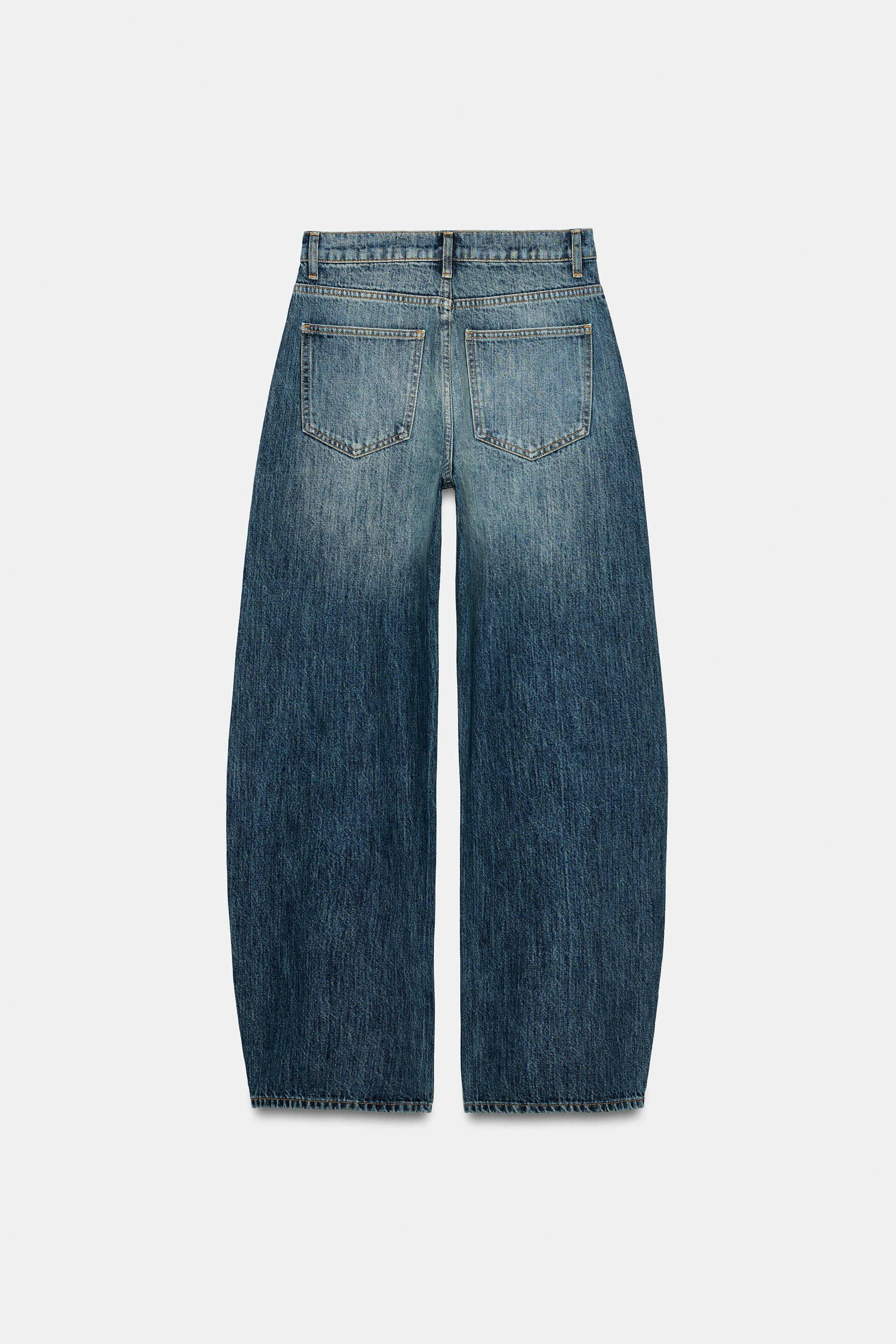 JEAN ZW COLLECTION CURVED TAILLE MOYENNE PATCHWORK