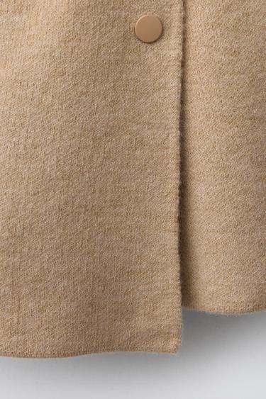 KNIT BERMUDA SKORT - camel by Zara - Image 3