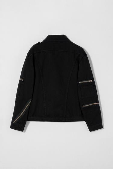 VESTE ZIPS KATE MOSS X ZARA - Noir de Zara - Image 2