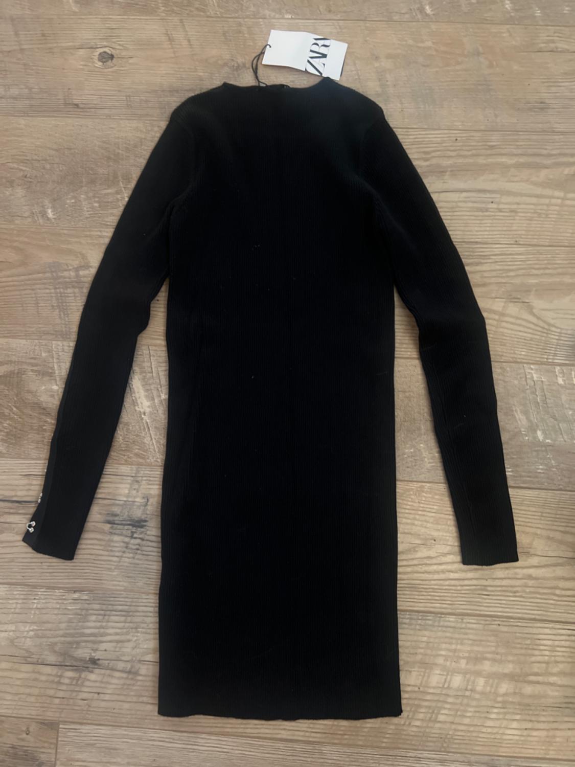 HOOK AND EYE KNIT DRESS TRF - Image 2