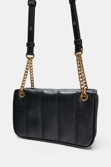SAC BANDOULIÈRE MATELASSÉ - Noir de Zara - Image 5