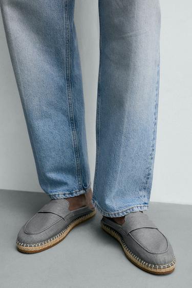 ESPADRILLES EN TISSU - Bleu de Zara - Image 2