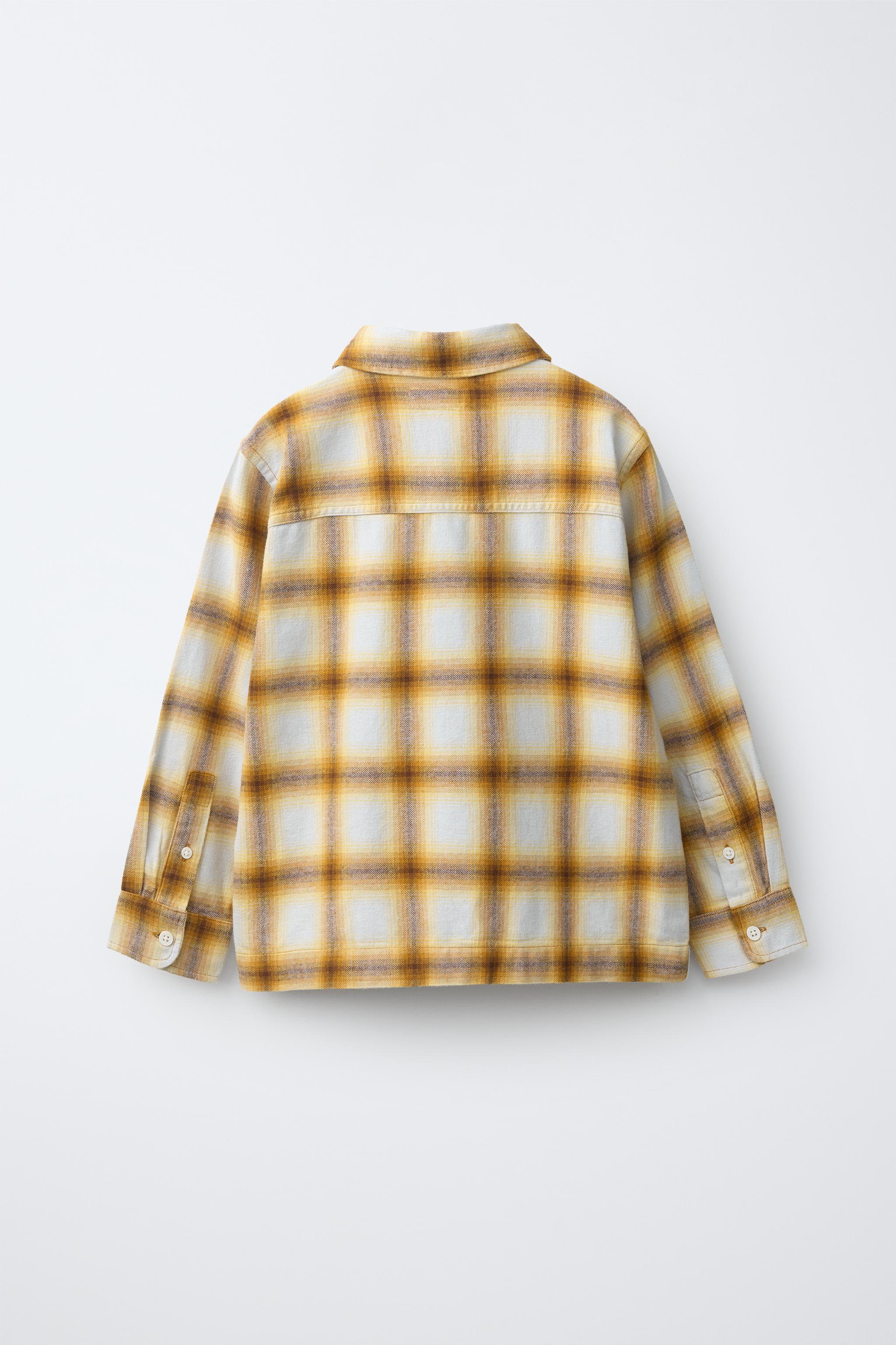 Детские рубашки Zara PLAID SHIRT — фото 2