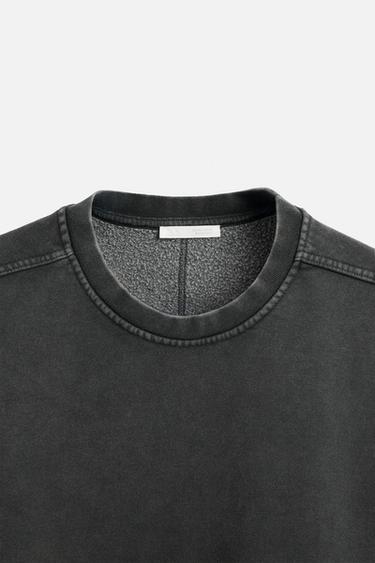 WASHED FLEECE GILET - Dark anthracite by Zara - Image 8