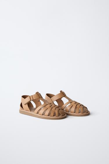 SANDALIA CLÁSICA - Marrón de Zara