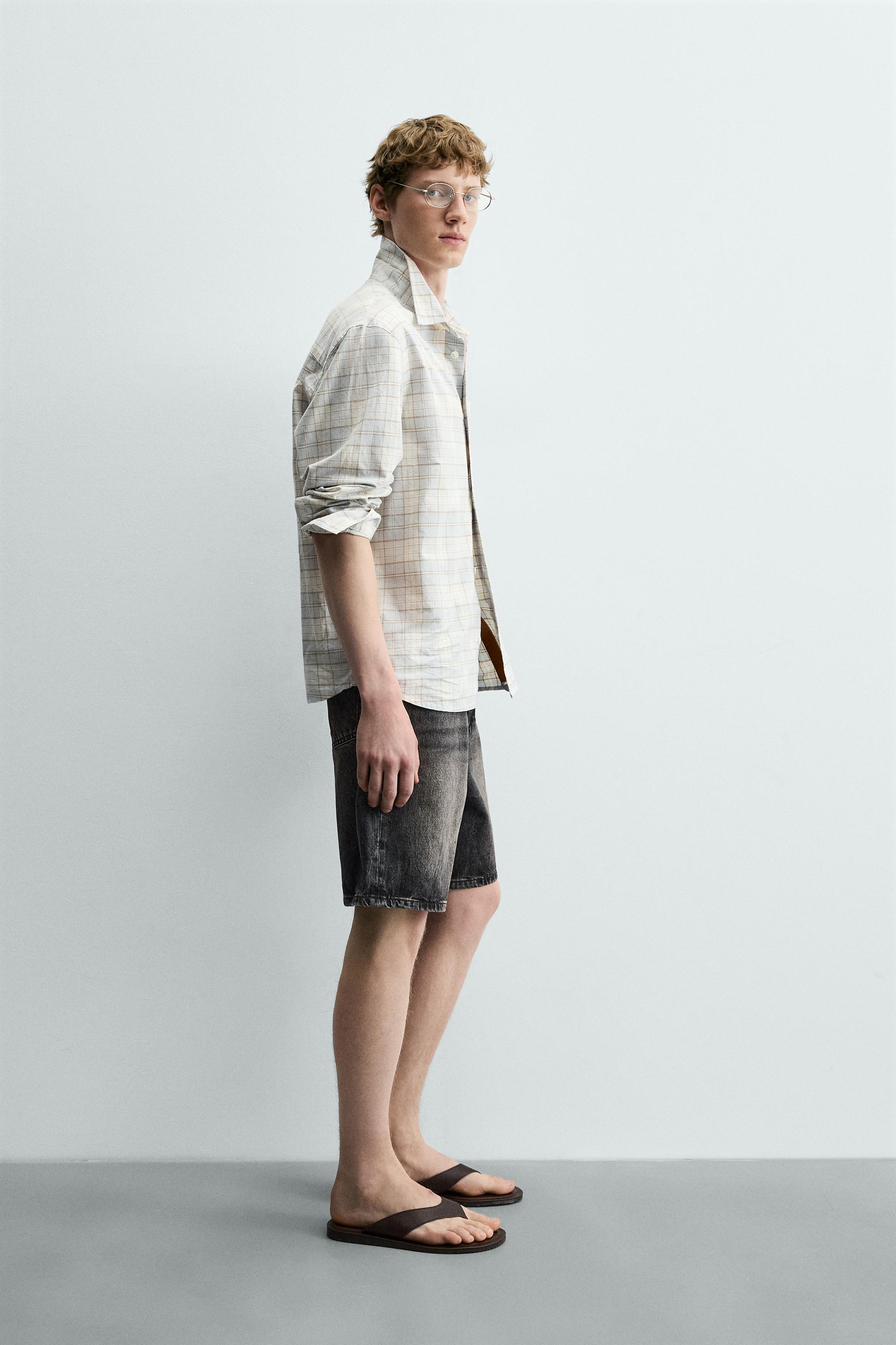 BERMUDA EN JEAN RELAXED FIT
