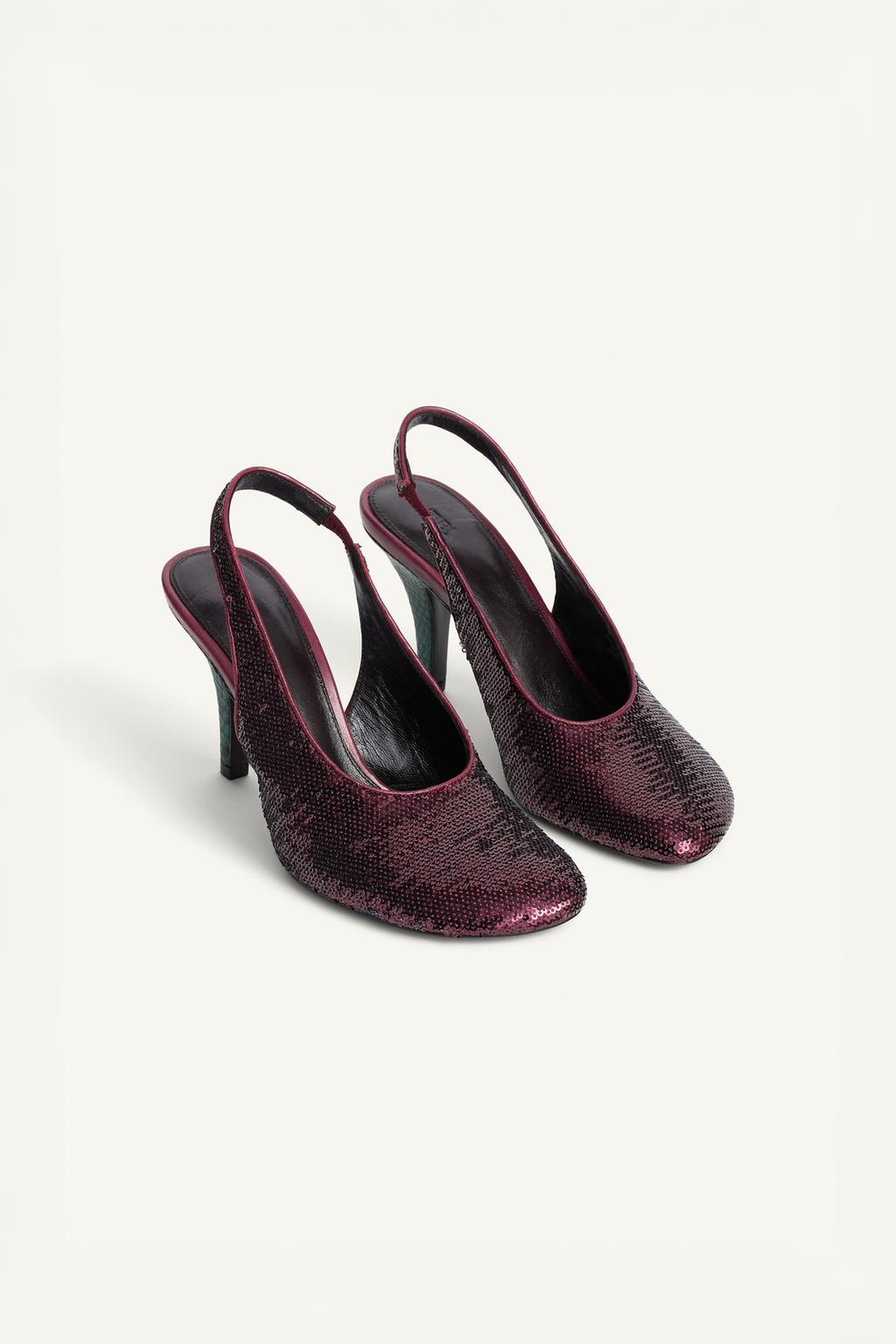 LIMITED EDITION BEADED SLINGBACK SHOES
