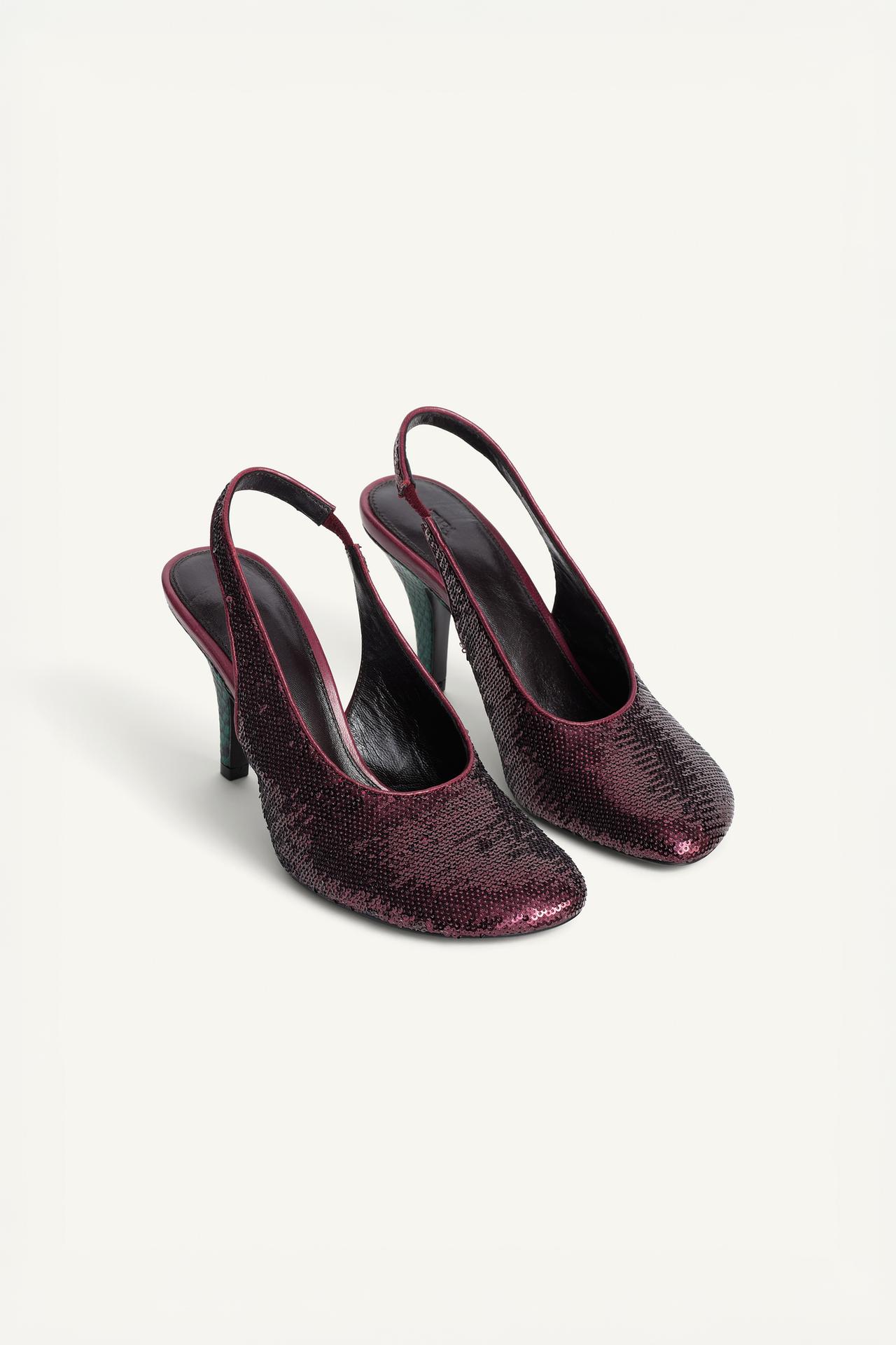 LIMITED EDITION BEADED SLINGBACK SHOES