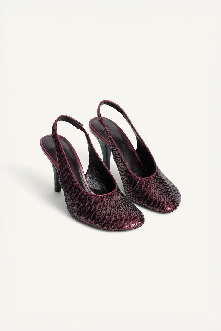 Zapato destalonado abalorios limited edition