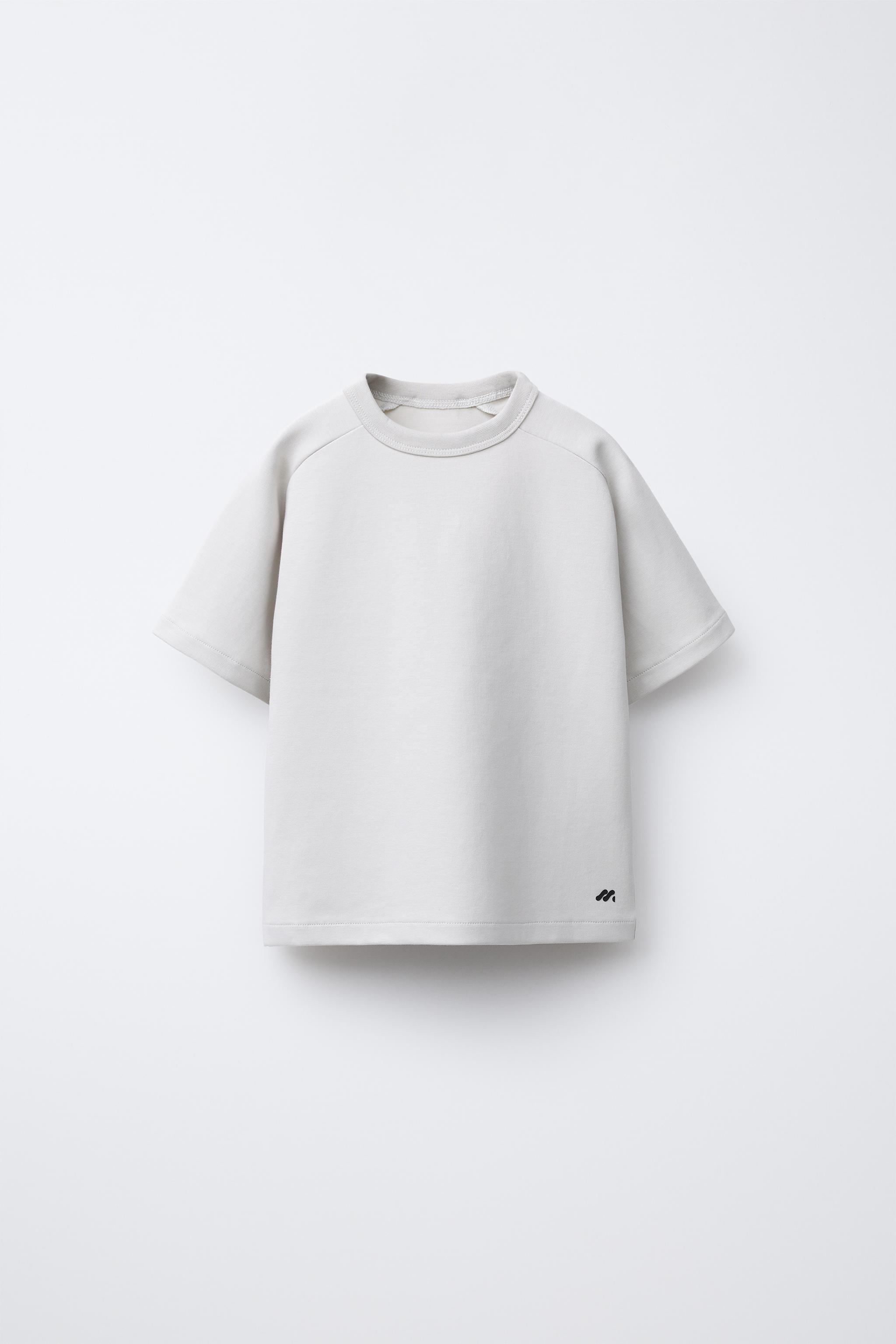 INTERLOCK LOGO T-SHIRT - Blue / Green | ZARA United States