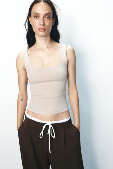 CAMISETA TIRANTES ANCHOS - Piedra de Zara - Imagen 0