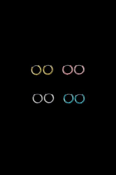 VIERERPACK OHRSTECKER - Bunt von Zara - Bild 0