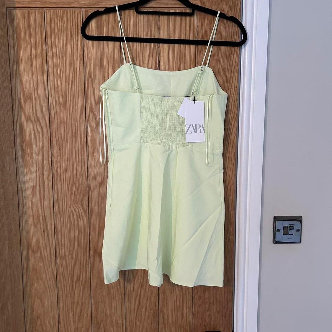 STRAPPY LINEN BLEND DRESS - Image 2