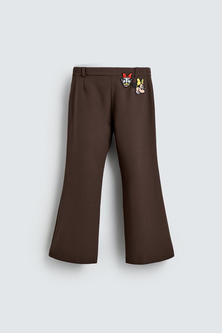 FLARE FIT PATCH TROUSERS HARRY LAMBERT FOR ZARA X DISNEY