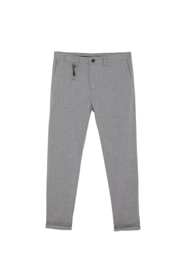 PANTALÓN MELANGE SLIM