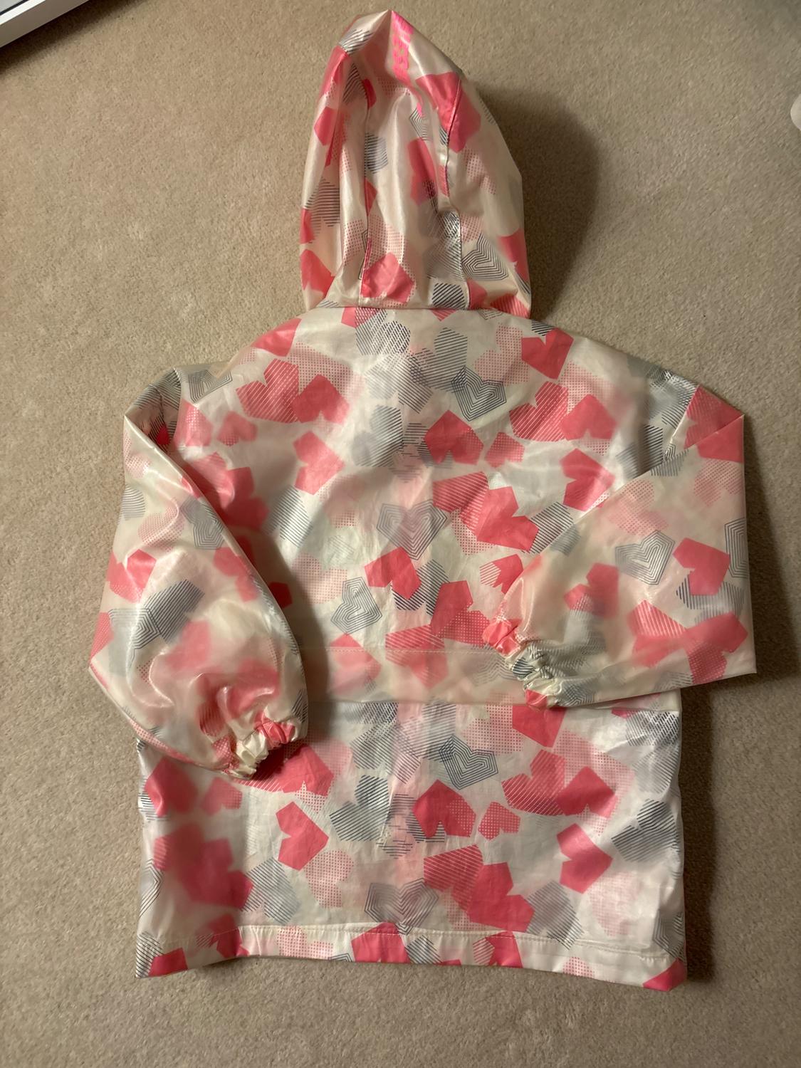 HEART PRINT SPORTS RAINCOAT - Image 3