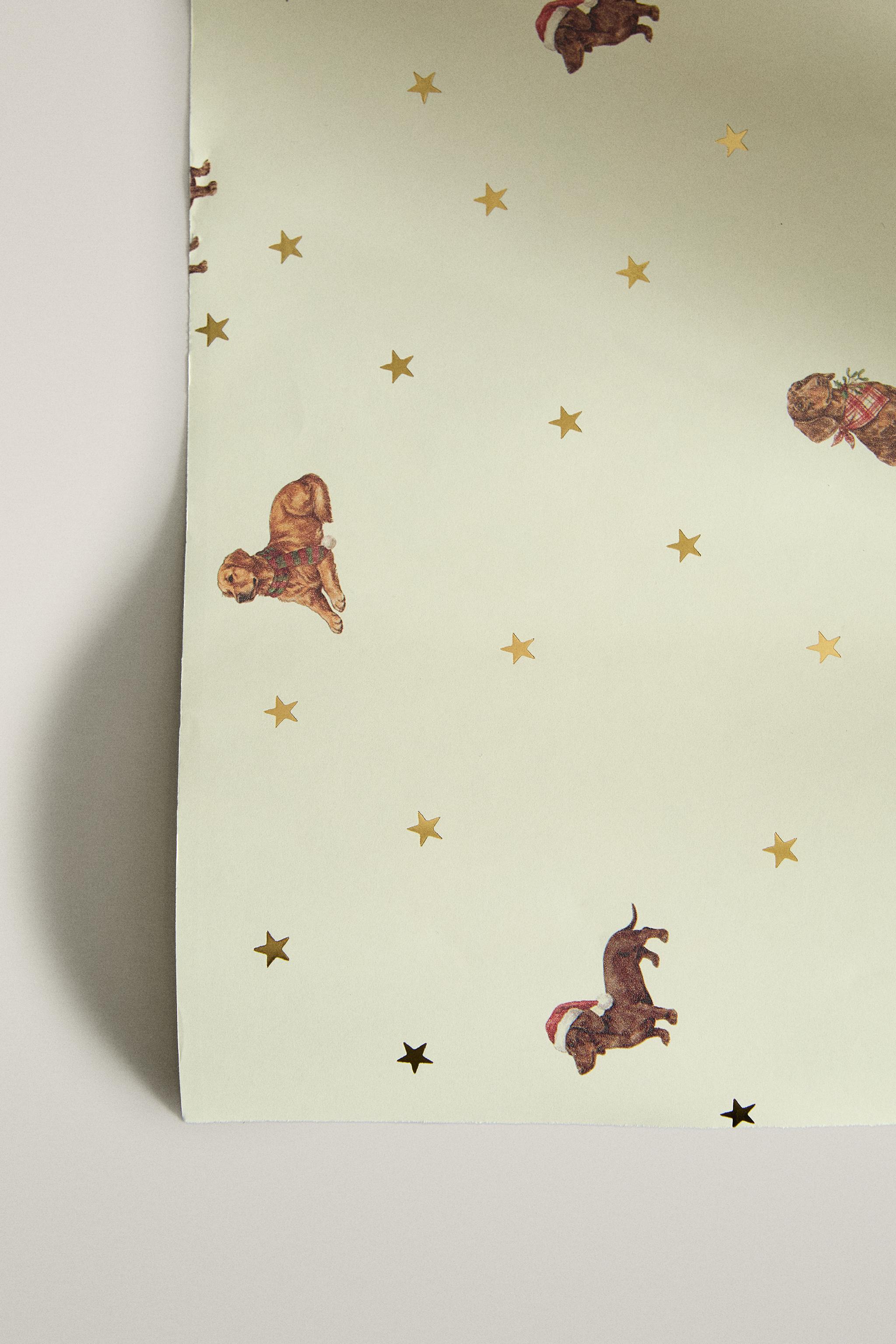 CHRISTMAS PET WRAPPING PAPER