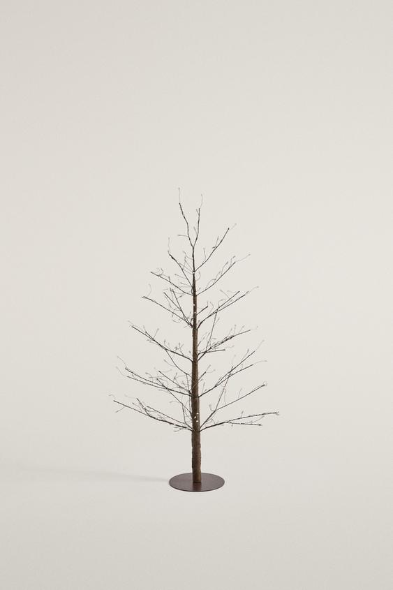 Zara LED LIGHT CHRISTMAS TREE (50 CM) - Brown - Image 0