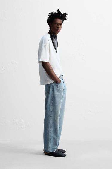 BAGGY FIT JEANS © OTIS KWAME KYE QUAICOE - Light blue by Zara - Image 3