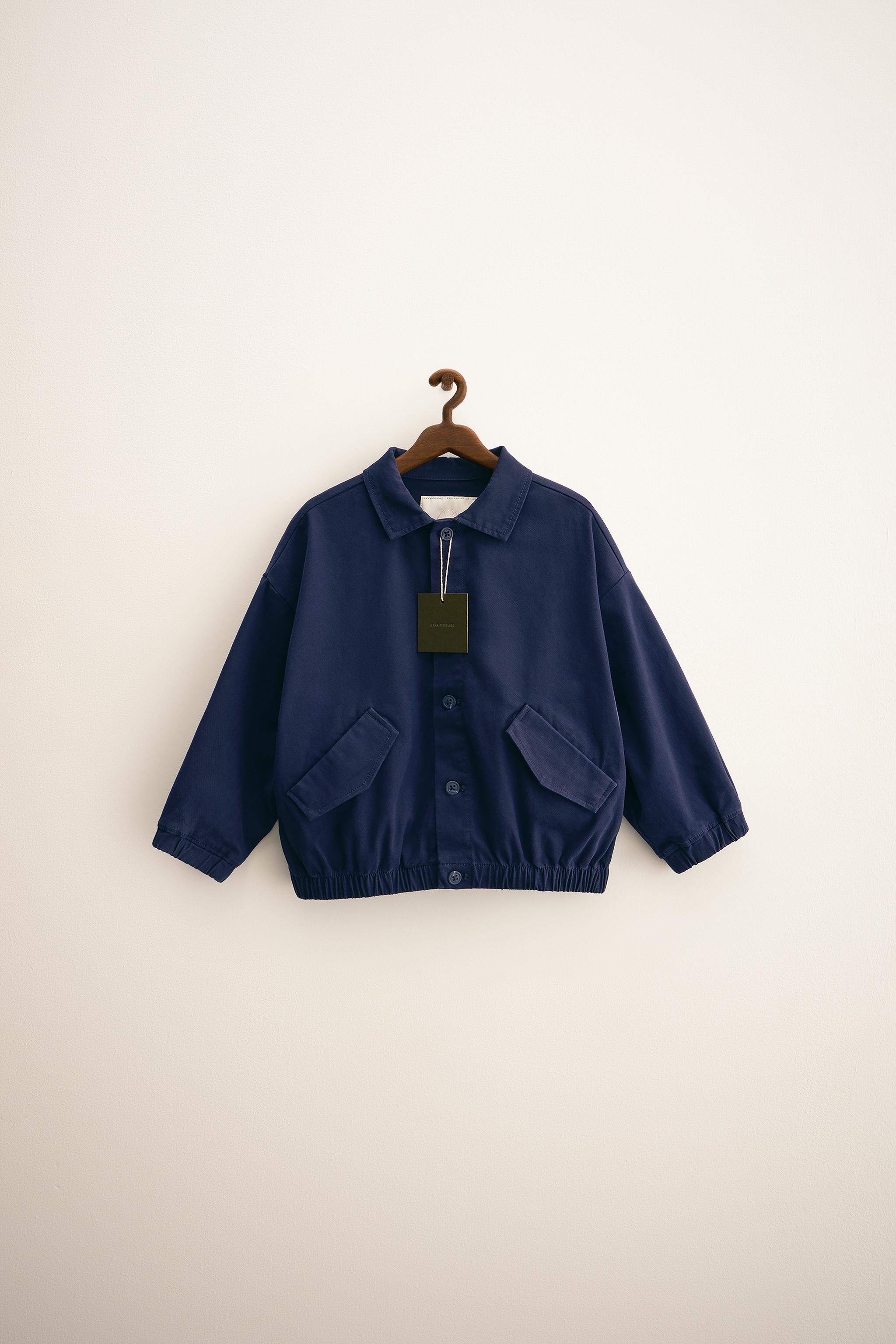 ZARA ネイビー ジャケット 1423996879.jpg?1639286123