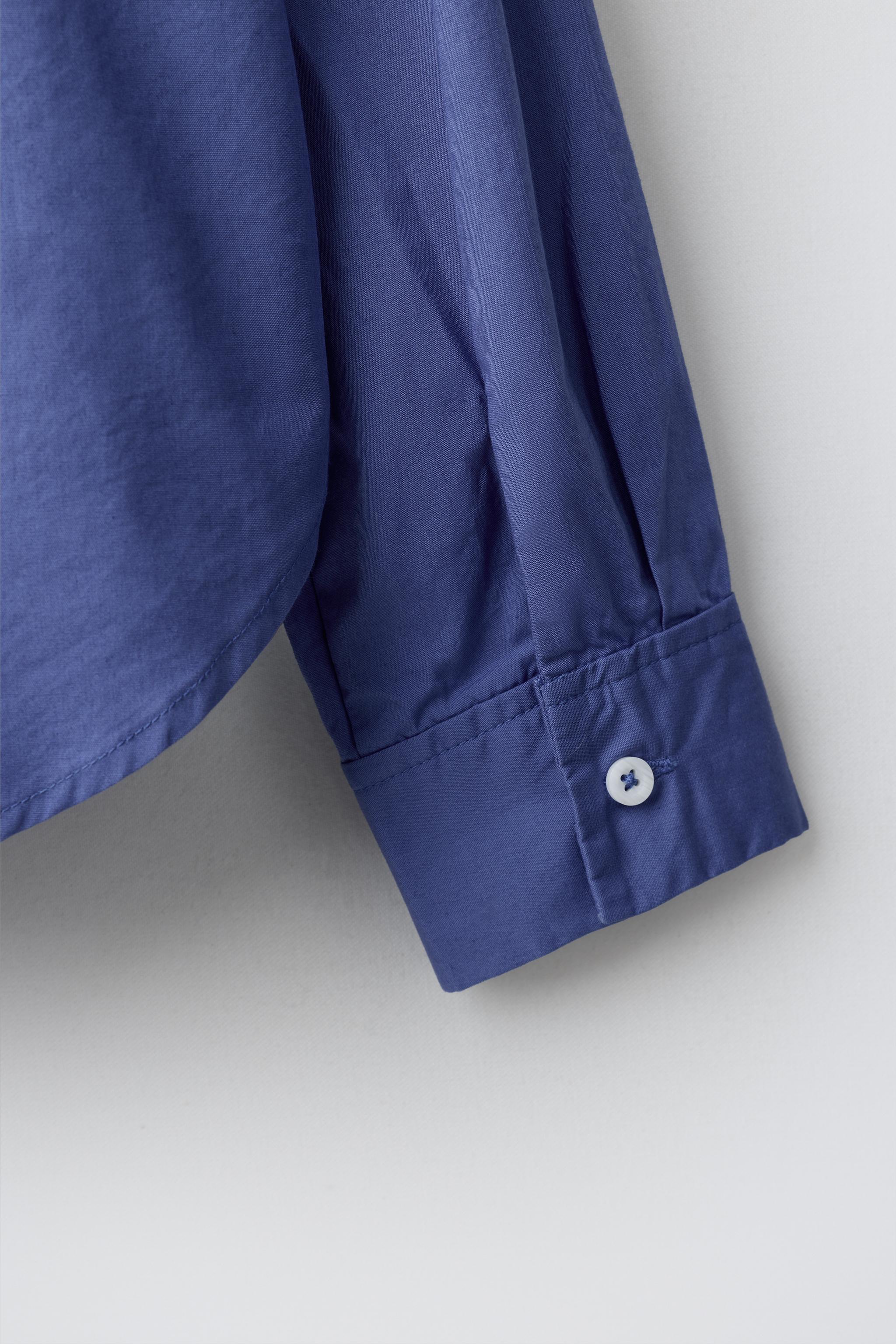 SOLID POPLIN SHIRT
