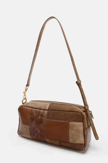 SAC PORTÉ ÉPAULE PATCHWORK - Multicolore de Zara - Image 2