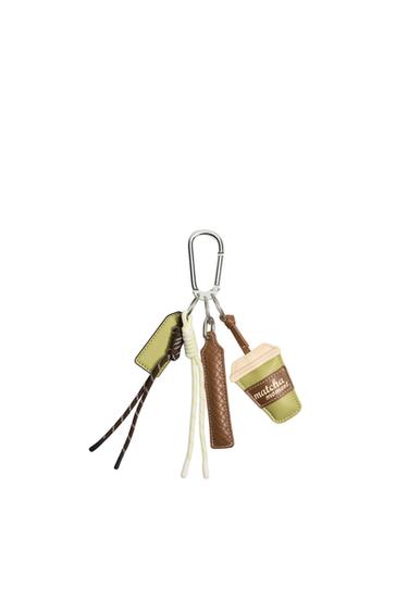 CHAVEIRO MULTICHARMS - Verde da Zara
