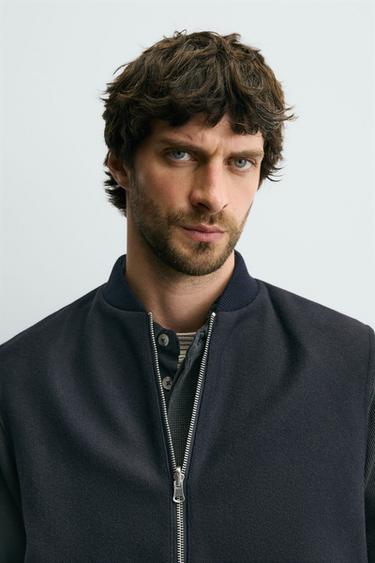 GILET TECHNIQUE RÉVERSIBLE - Bleu marine de Zara - Image 5