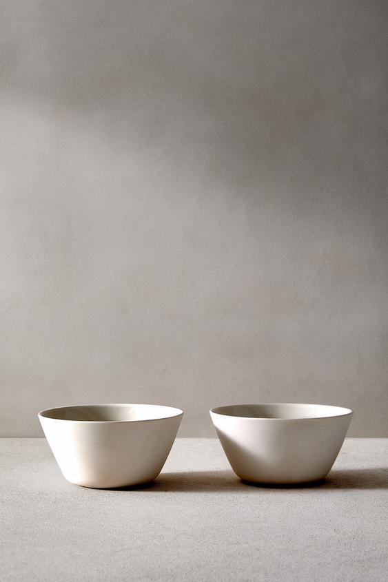 SET DE 2 - BOL M - crudo-blanco de Zara - Imagen 0