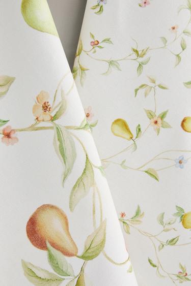 LOT PAÑOS COCINA COTON PERAS (LOT DE 2) - Verdâtre de Zara - Image 3