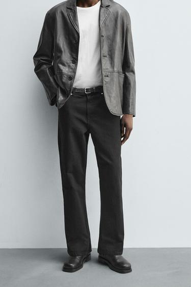 FLARE FIT TROUSERS - Black by Zara - Image 1